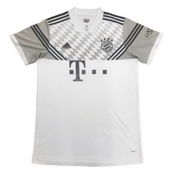 Tailandia Camiseta Bayern Munich Segunda equipación 2020-2021 Blanco